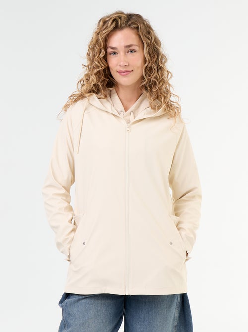 Parka à capuche déperlant - Kiabi