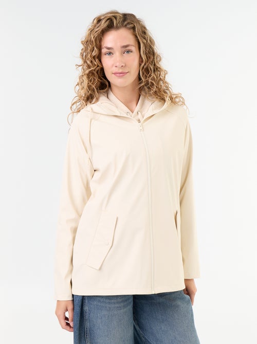 Parka à capuche déperlant - Kiabi