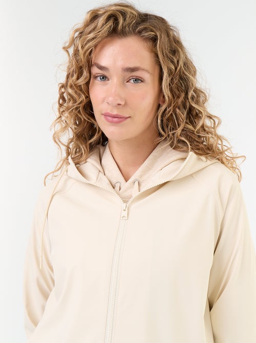 Parka à capuche déperlant - Kiabi