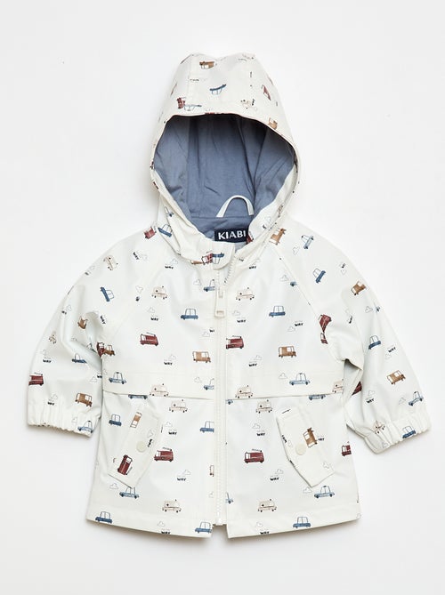 Parka à capuche déperlant - Kiabi