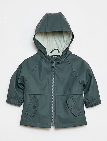 Parka à capuche déperlant