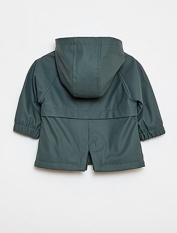 Parka à capuche déperlant