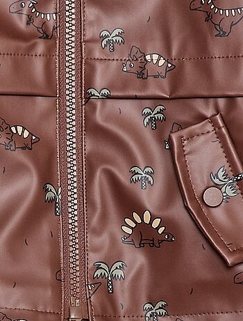 Parka à capuche déperlant