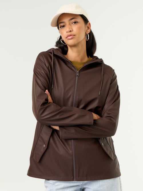 Parka à capuche déperlant - Kiabi