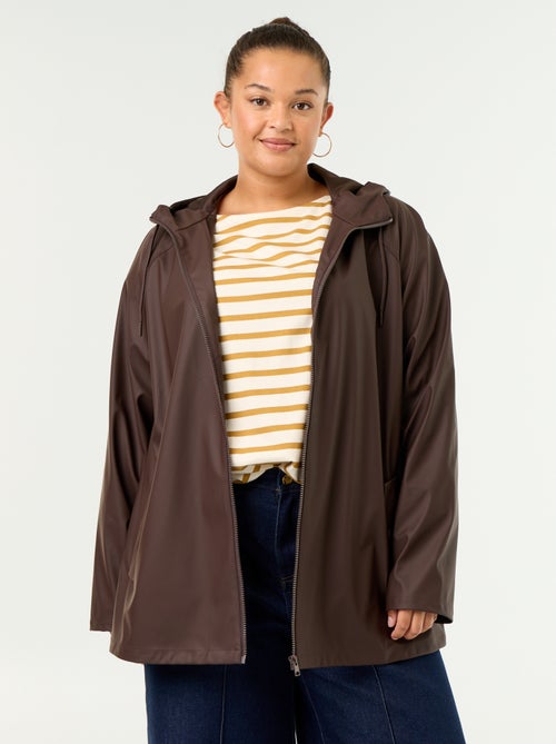 Parka à capuche déperlant - Kiabi