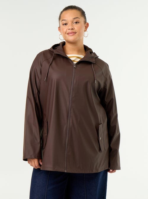 Parka à capuche déperlant - Kiabi