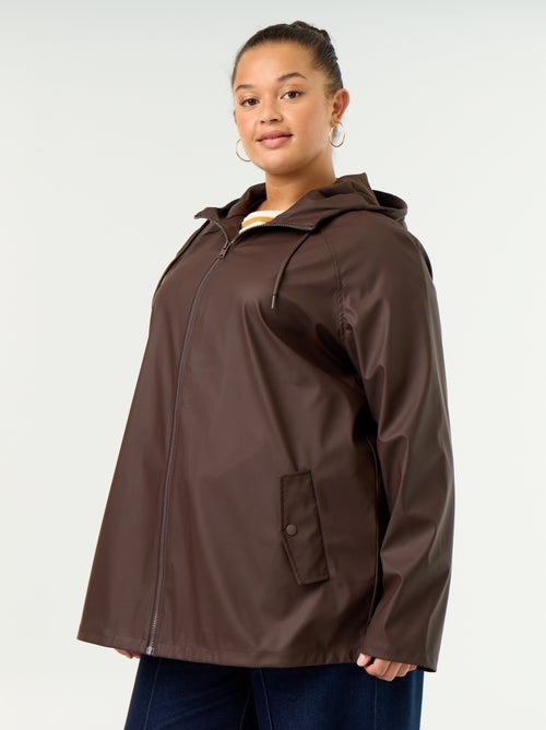 Parka à capuche déperlant - Kiabi