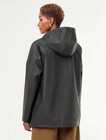 Parka à capuche déperlant