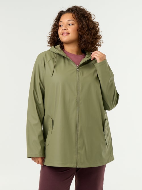 Parka à capuche déperlant - Kiabi Parka à capuche déperlant - Kiabi