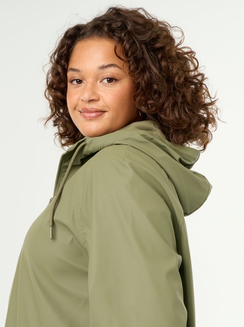 Parka à capuche déperlant - Kiabi Parka à capuche déperlant - Kiabi