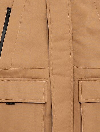 Parka à capuche déperlante