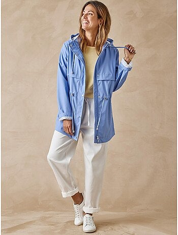 Parka à capuche déperlante