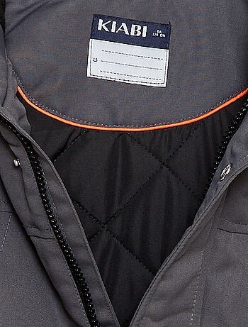 Parka à capuche déperlante