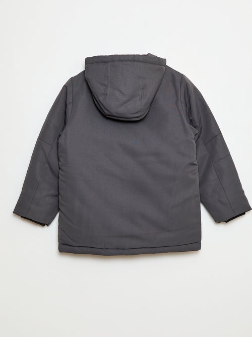 Parka à capuche déperlante - Kiabi