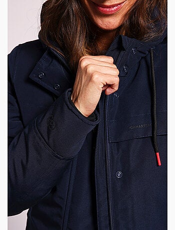 Parka à capuche déperlante Thermolactyl femme - DamartSport