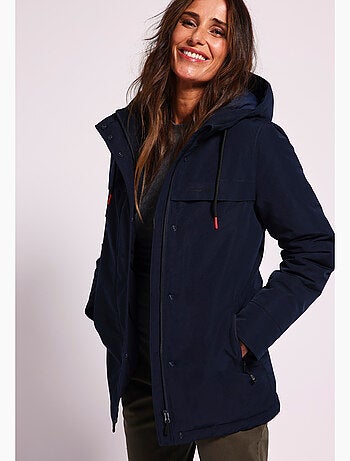 Parka à capuche déperlante Thermolactyl femme - DamartSport