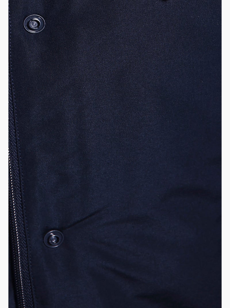 Parka à capuche déperlante Thermolactyl femme - DamartSport Bleu - Kiabi