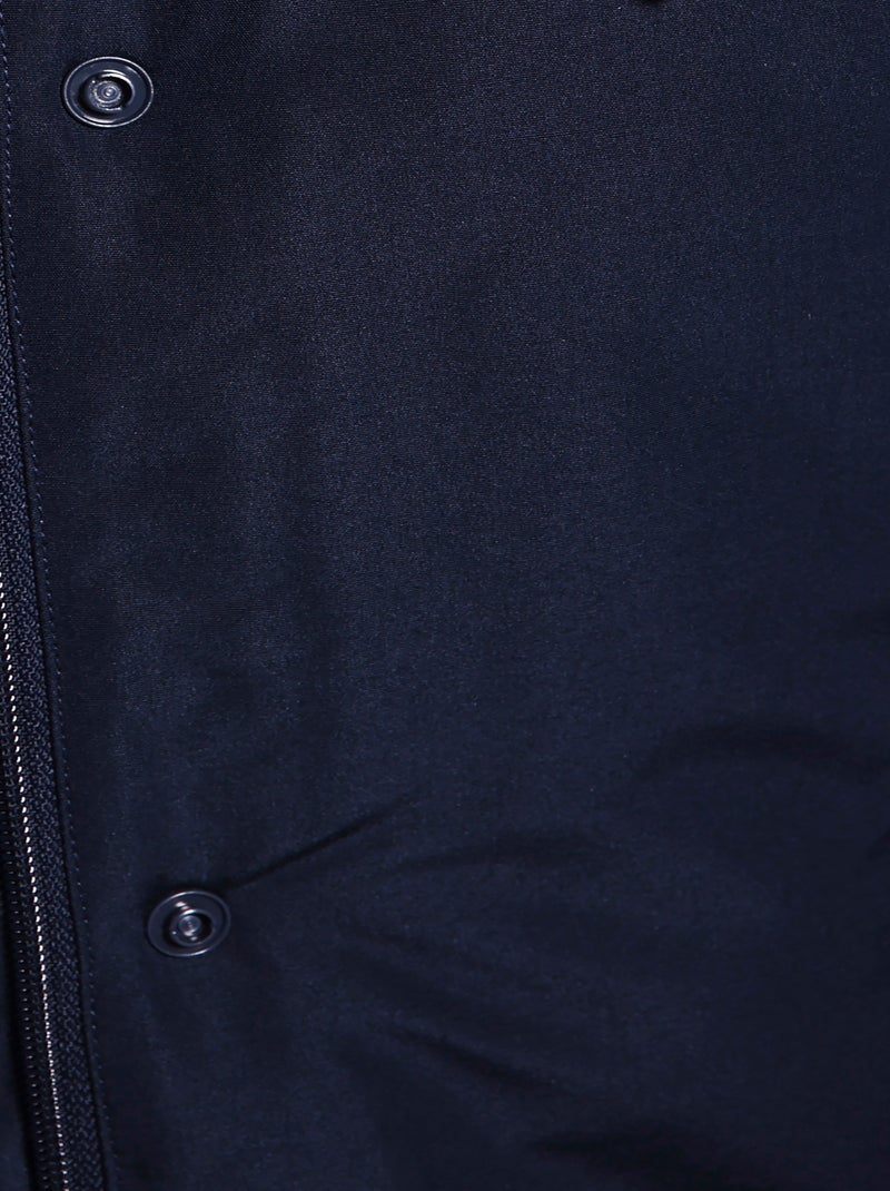 Parka à capuche déperlante Thermolactyl femme - DamartSport Bleu marine - Kiabi