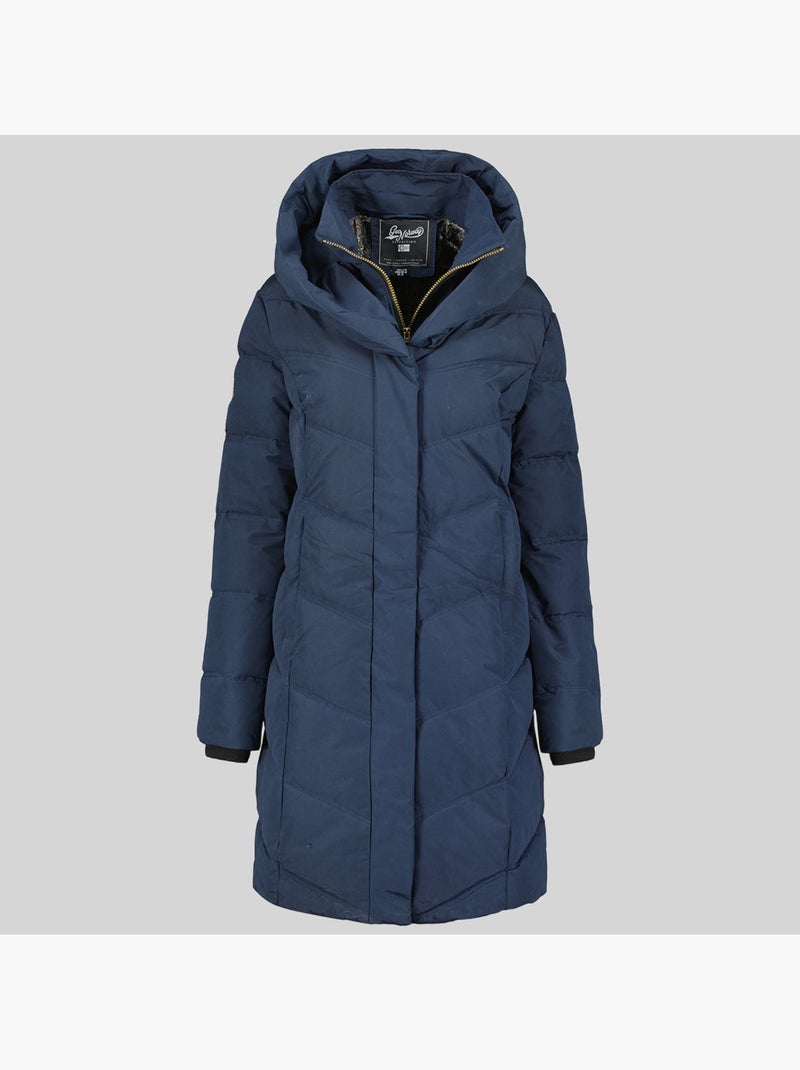 Parka à capuche djamila – geographical norway Bleu marine - Kiabi