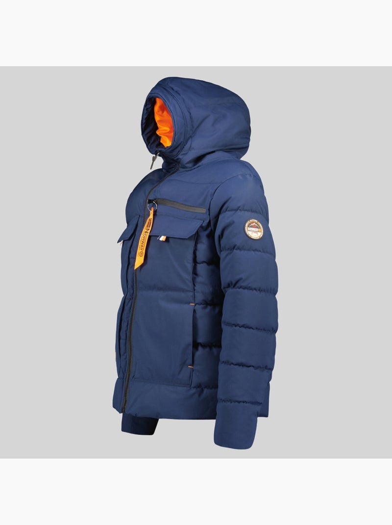 Parka à capuche dosiba – geographical norway Bleu marine - Kiabi