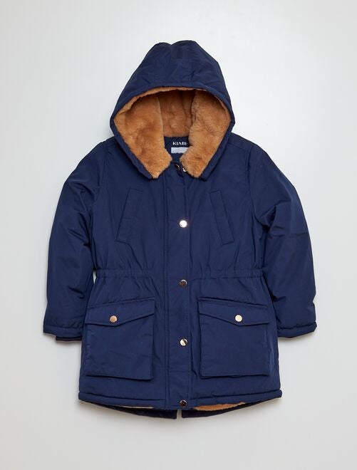 Parka à capuche entièrement doublée - Kiabi