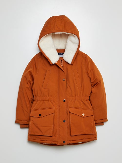 Parka à capuche entièrement doublée - Kiabi