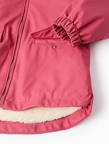 Parka à Capuche et Doublure en Sherpa