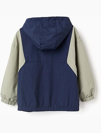 Parka à capuche et extrémités élastiques