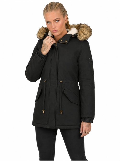 Parka à capuche fausse fourrure ampurieak – canadian peak - Kiabi Parka à capuche fausse fourrure ampurieak – canadian peak - Kiabi