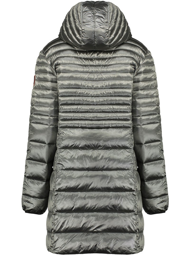 Parka à capuche fausse fourrure bodeak – canadian peak Gris foncé - Kiabi
