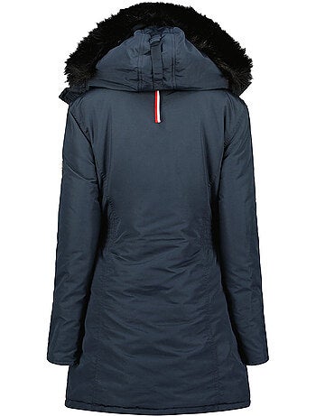 Parka à capuche fausse fourrure corteak – canadian peak