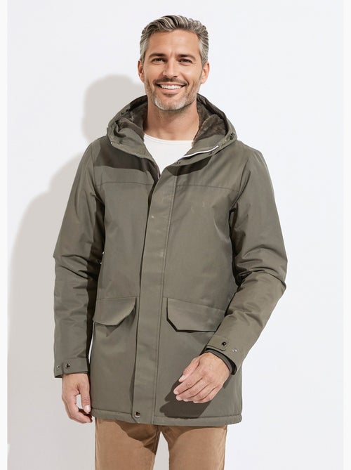 Parka à capuche intérieur fourrure - AFIBEL - Kiabi