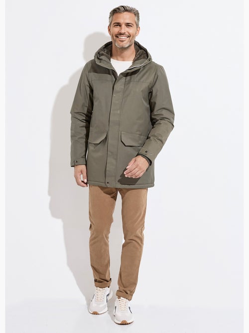 Parka à capuche intérieur fourrure - AFIBEL - Kiabi