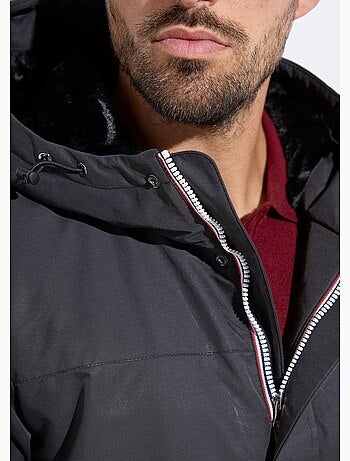 Parka à capuche intérieur fourrure - AFIBEL