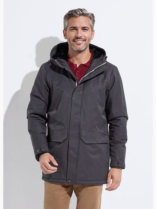 Parka à capuche intérieur fourrure - AFIBEL - Kiabi