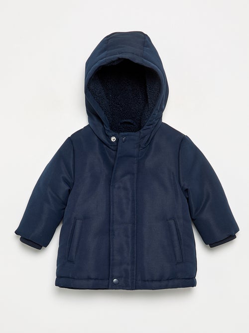 Parka à capuche intérieur moutonné - Kiabi Parka à capuche intérieur moutonné - Kiabi