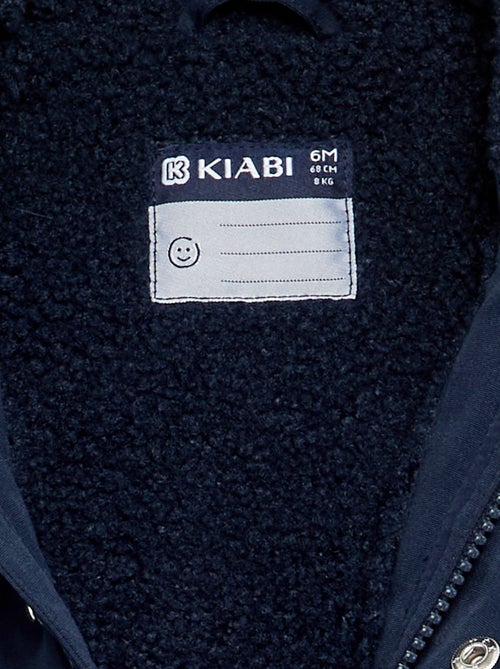 Parka à capuche intérieur moutonné - Kiabi Parka à capuche intérieur moutonné - Kiabi