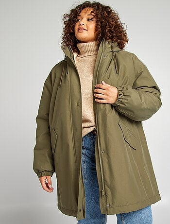 Parka à capuche