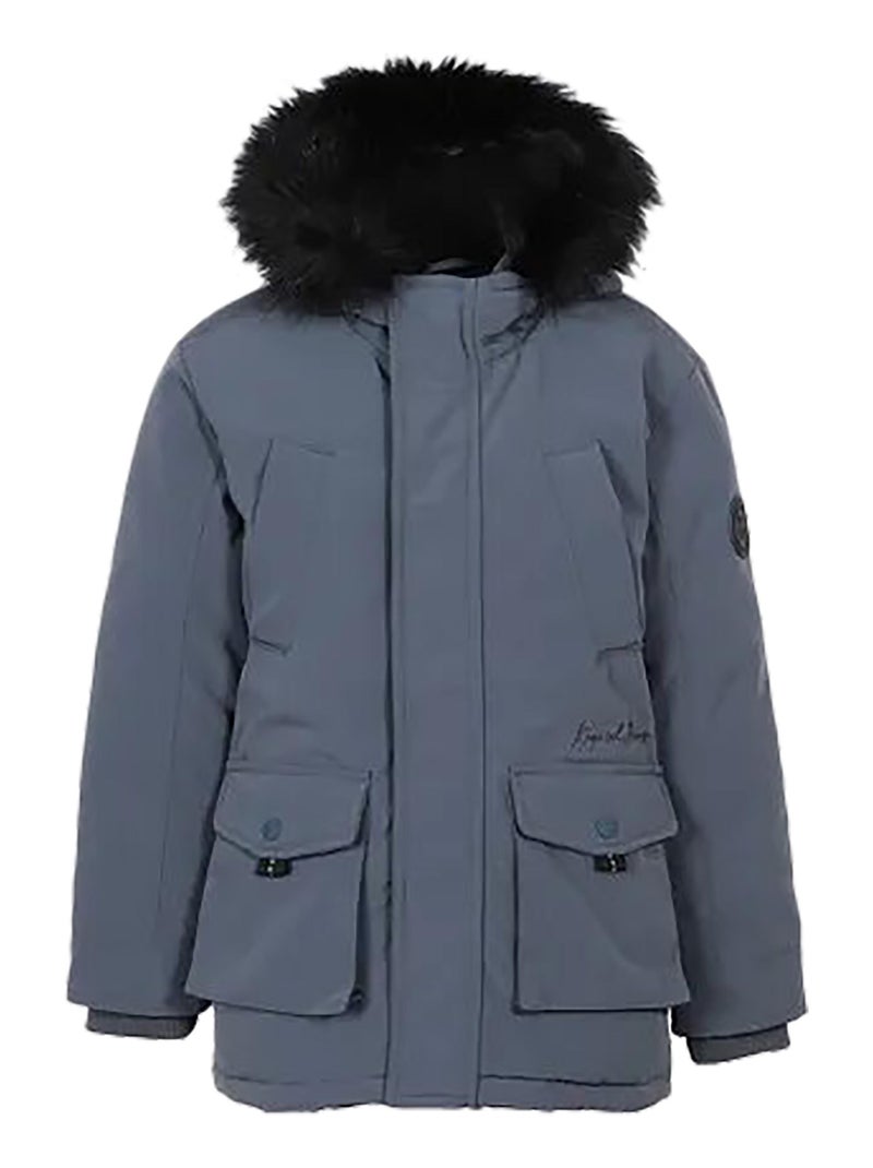 Parka à Capuche Kaporal Enfant Jopa Bleu - Kiabi