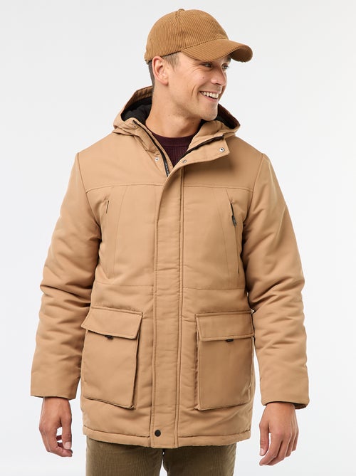 Parka à capuche mi-long - Kiabi