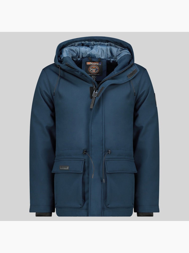Parka à capuche ticanone – geographical norway Bleu marine - Kiabi