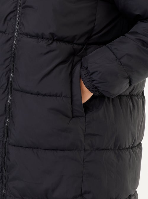 Parka à capuche unie - Kiabi