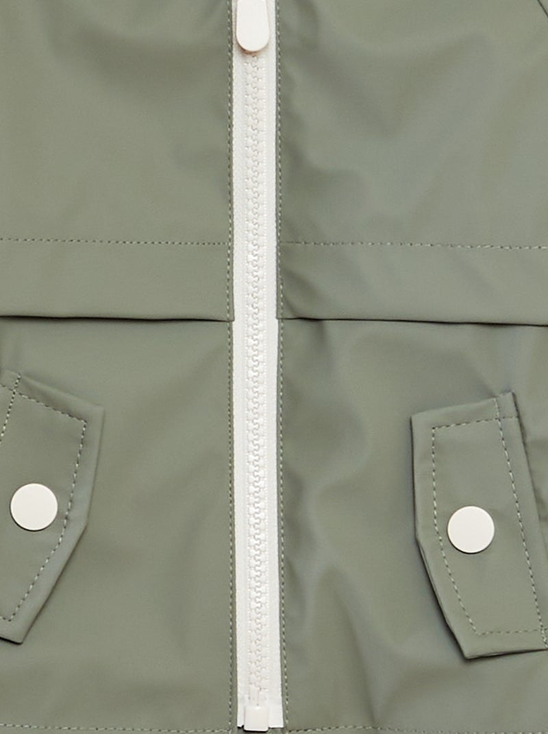 Parka à capuche VERT - Kiabi