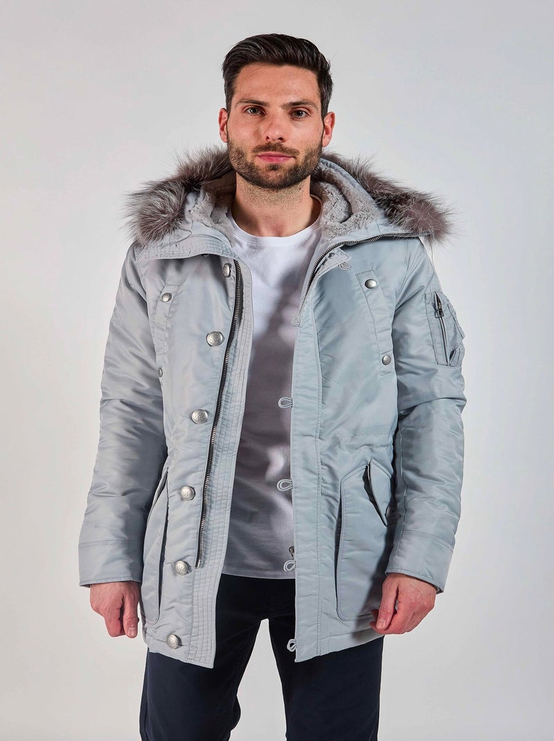 Parka Aeronef Falcon Redskins Argenté - Kiabi