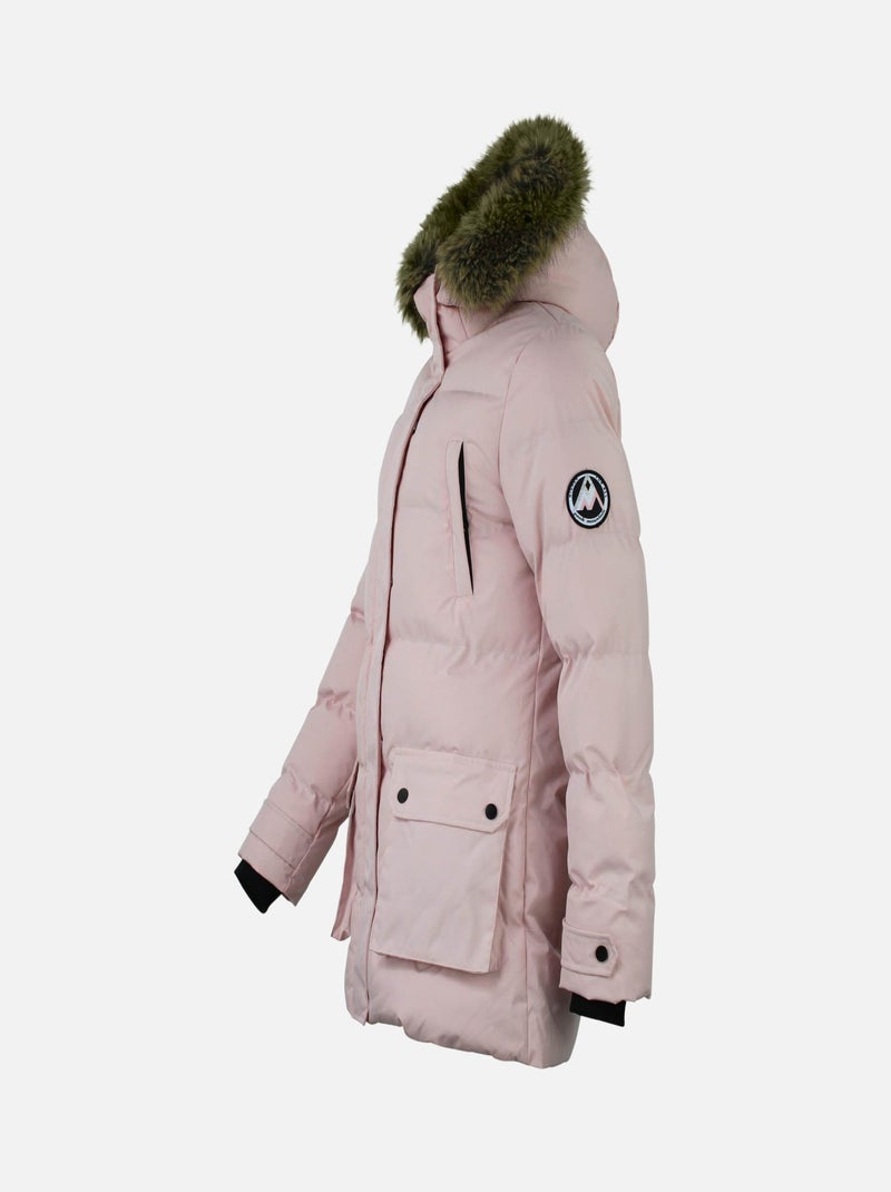 Parka   ANABEL - PEAK MOUNTAIN Rose - Kiabi