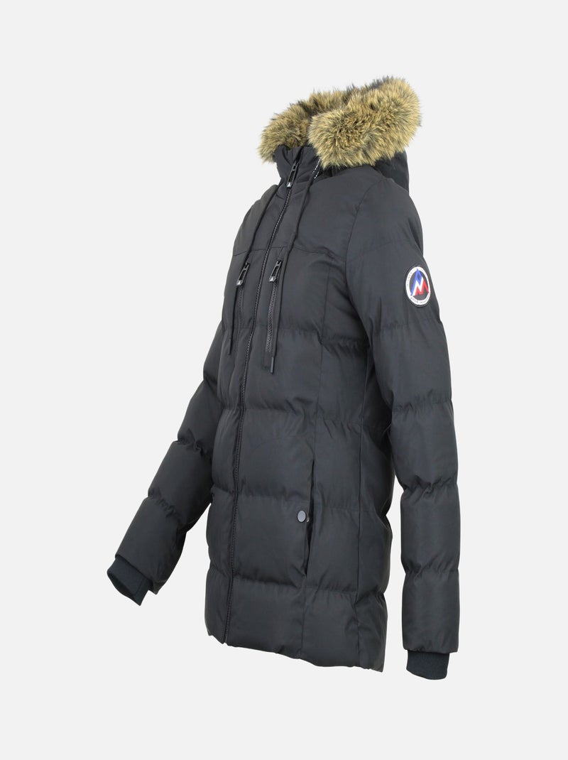 Parka   ANORY - PEAK MOUNTAIN Noir Noir - Kiabi