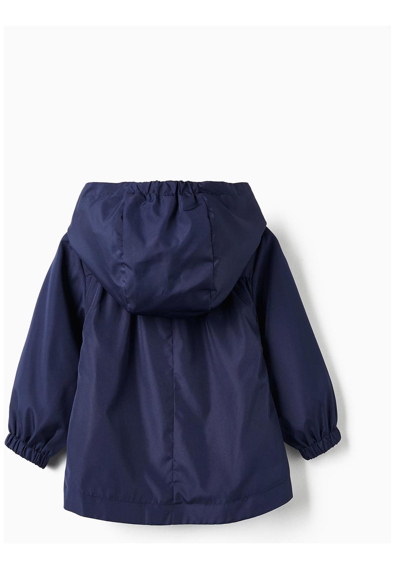 Parka avec Capuche pour Bébé Fille  ATLANTIC COMPANY Bleu foncé - Kiabi