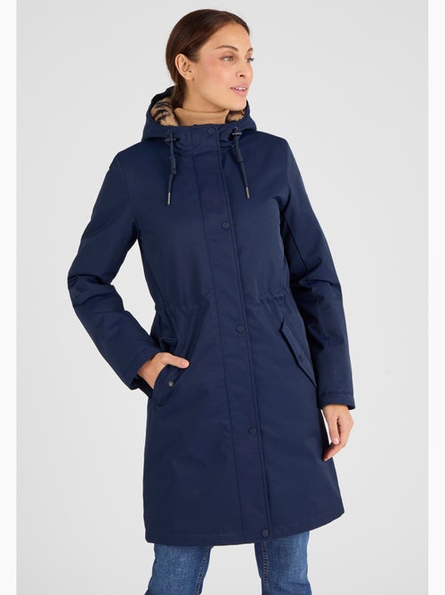 Parka avec détails motif animalier Thermolactyl - Damart - Kiabi