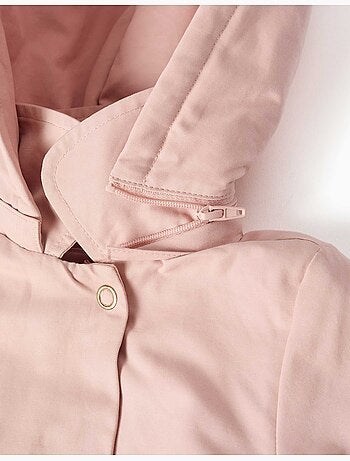 Parka avec doublure et capuche amovible