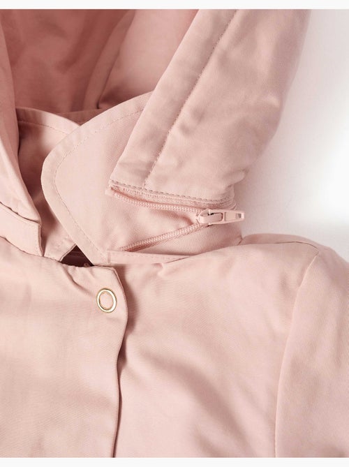 Parka avec doublure et capuche amovible - Kiabi